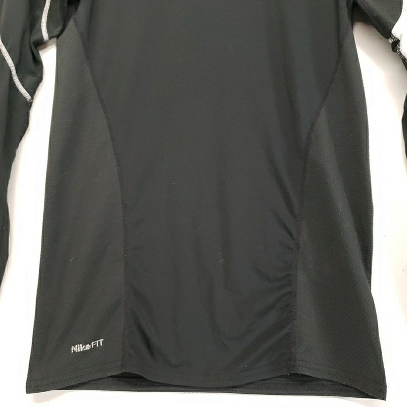 Nike Mens Pro Long Sleeve Compression Shirt Medium Black Grey White Camo Graphic gallery
