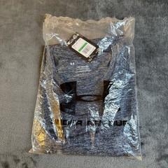 Under Armour Tech T-Shirt Loose Fit Short Sleeve Heather Blue Mens Large NWT