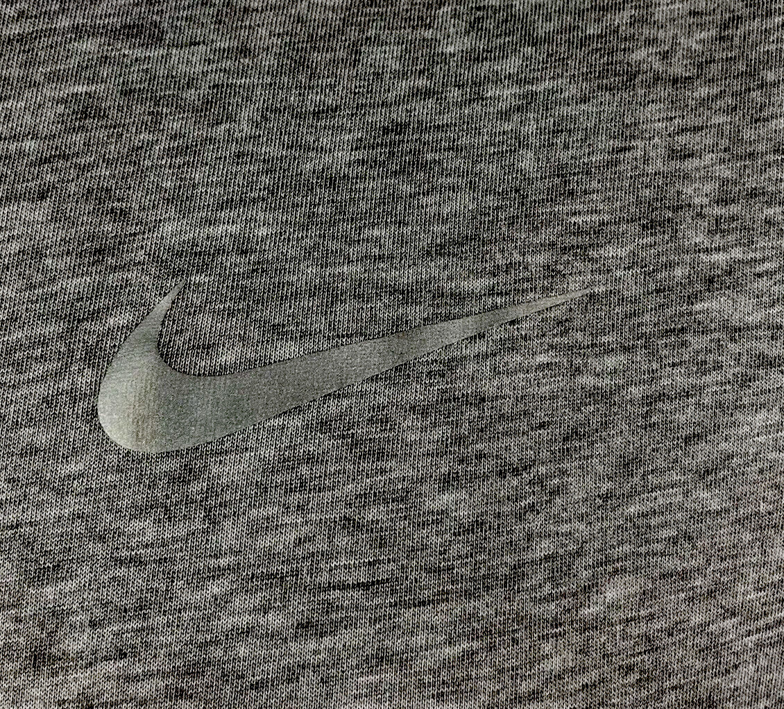 Nike Running DriFit Athletic Shirt / Men’s (M)/ Gray / Mesh Back / Poly Blend B1 gallery