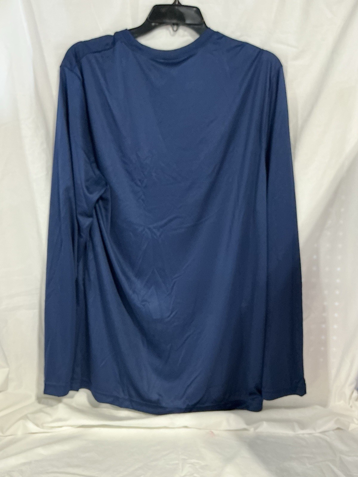 Hanes Cool DRI Long Sleeve Shirt - Blue - 2XL gallery