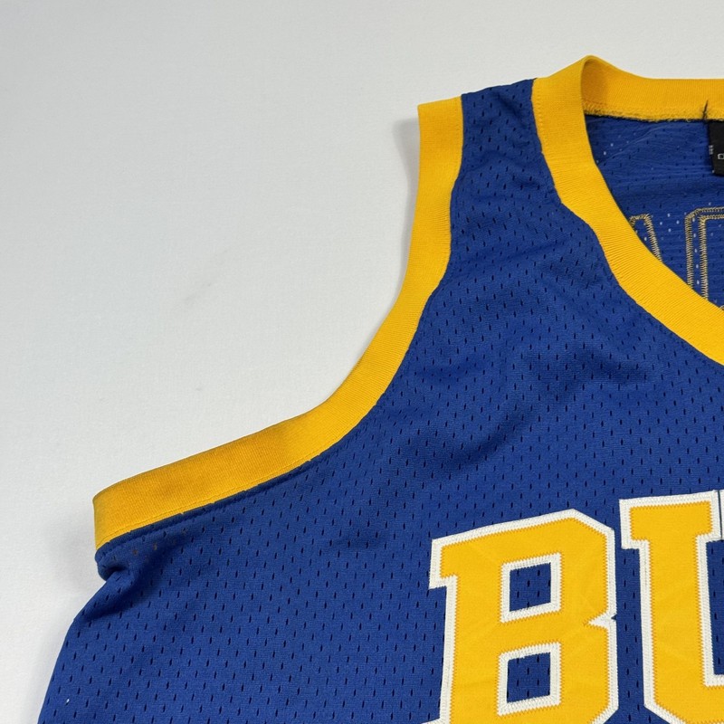 Nike Michael Jordan High School Jersey #23 Shirt Men 2XL Blue Bucs Basketball gallery