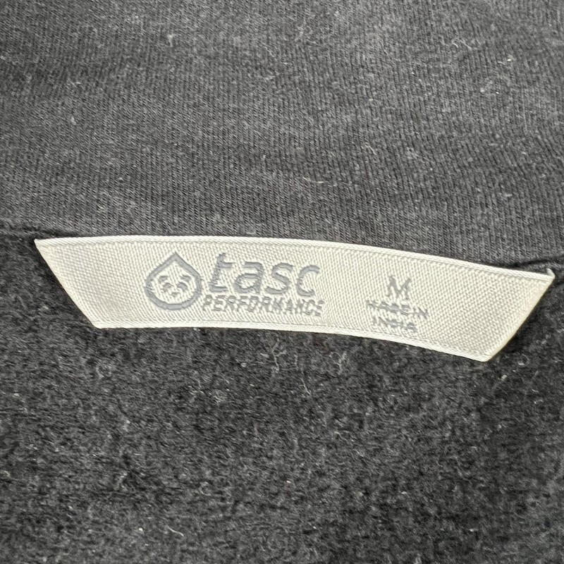 tasc Performance Pullover Mens Medium Black Quarter Zip Bamboo Blend Pocket gallery