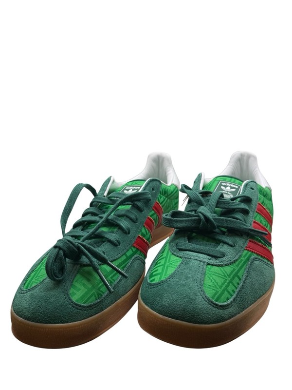 Adidas Gazelle Indoor Sneakers Green Red Size 11.5 US gallery