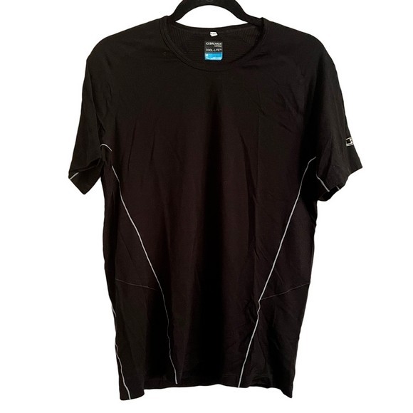Icebreaker Merino Black Cool-Lite Short Sleeve T-shirt - Medium gallery