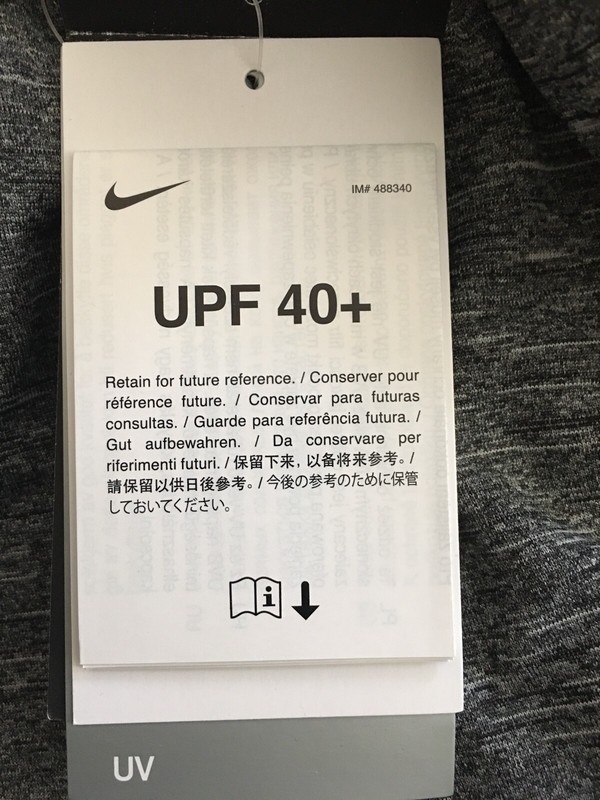 NIKE MEN’S LONG SLEEVE HYDROGUARD SWIM TEE, UPF 40+: # NESS7504-001 -- CHOOSE gallery
