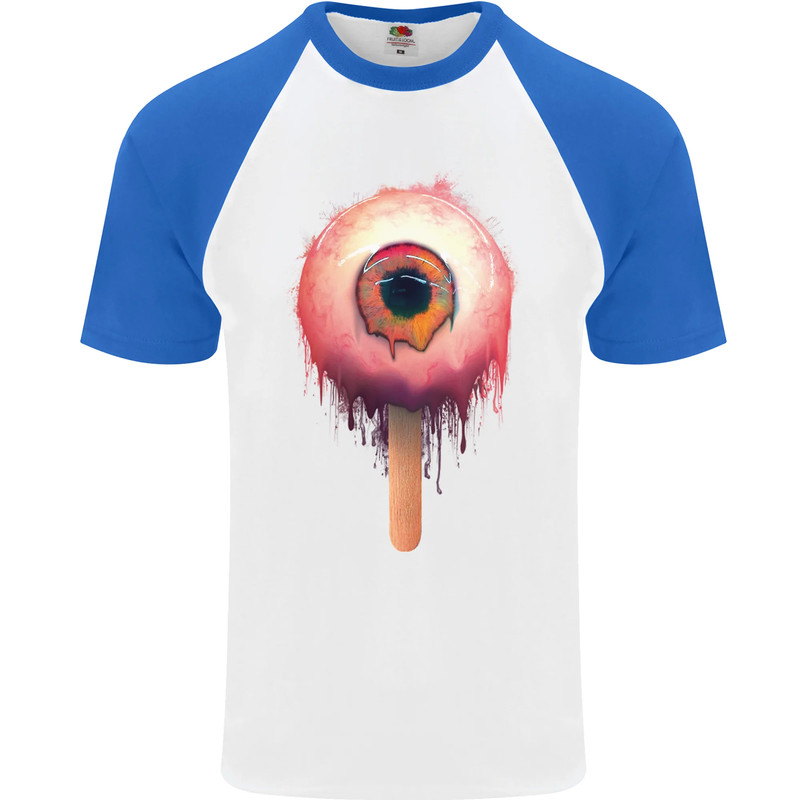 Eyesicle Horror Hangover Eye Gothic Demon Mens s/S Baseball T-Shirt gallery