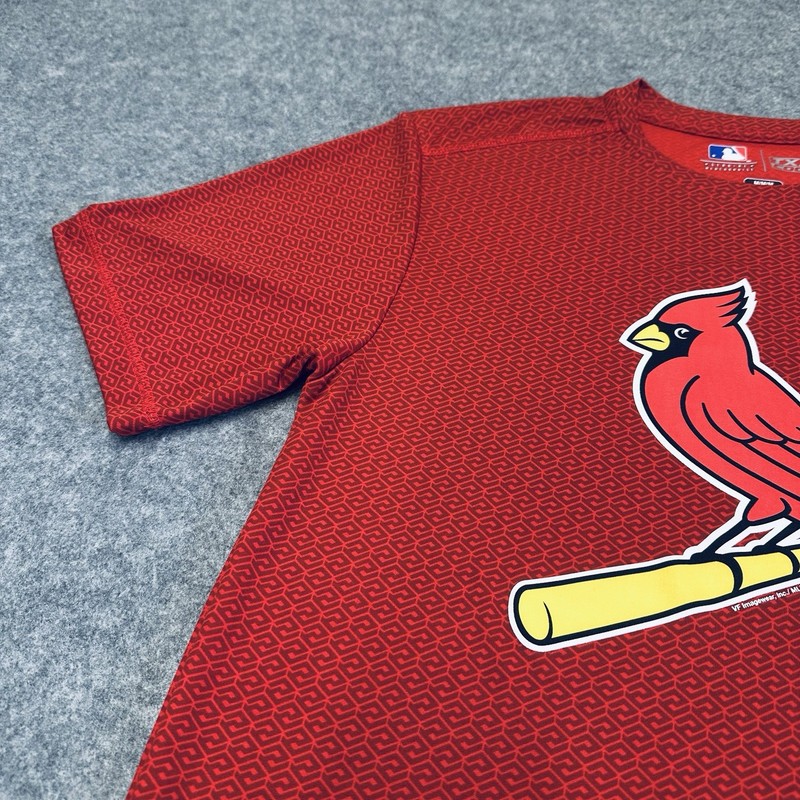MLB St. Louis Cardinals Shirt Men's Medium TX3 Cool Performance Graphic Tee gallery