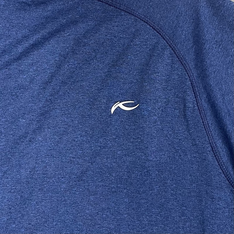 KJUS Mens 1/2 Zip Pullover Size Medium 50 Blue Keano Long Sleeve Midlayer Active gallery
