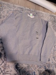 Nike Crew Neck Sweater/Hoodie Grey Size Medium