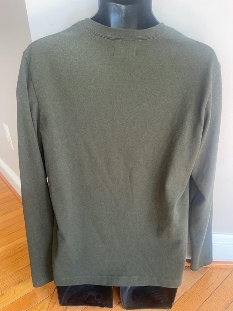 TAYLOR STITCH HEAVY BAG HENLEY TOP SIZE 42 gallery
