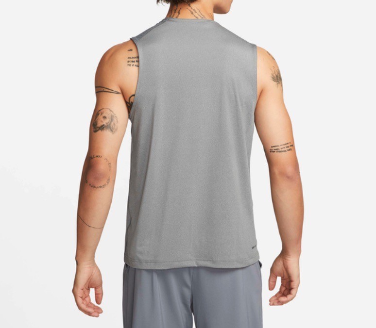 Nike Ready Dri-FIT Fitness Tank Top Shirt Gray DV9813-084 Mens Size M-Tall gallery