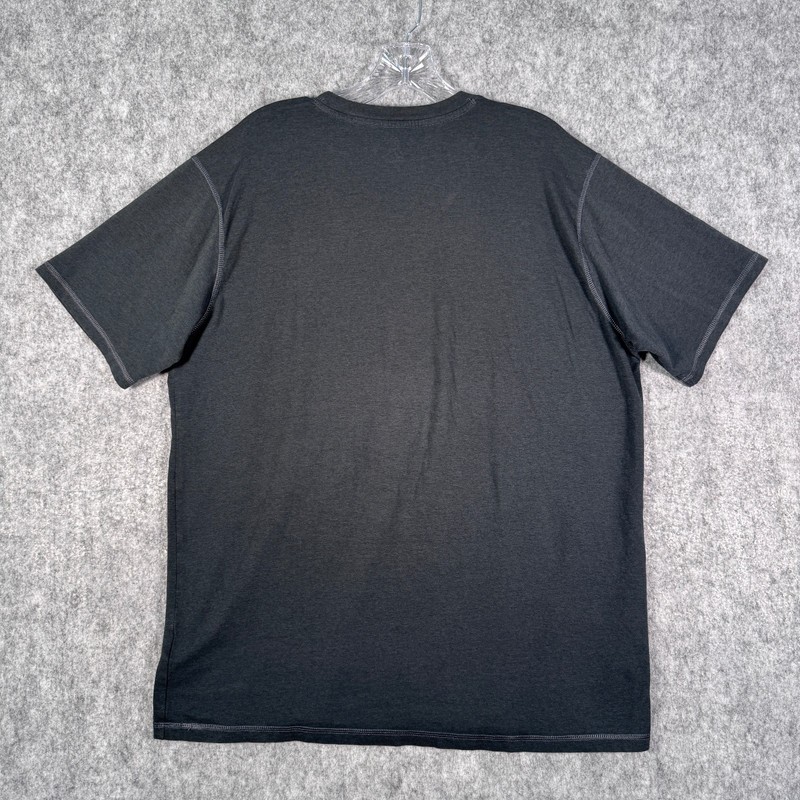 Tasc T Shirt Mens Large Blue Black Performance Bamboo Crew V Neck Bundle Of 2 gallery