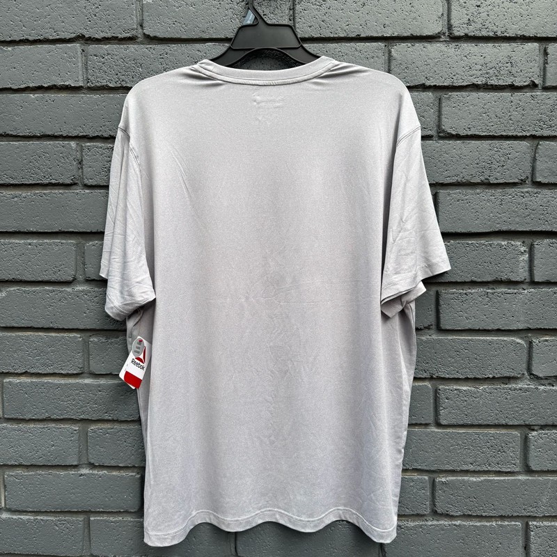 Reebok Performance Activewear Athletic T shirt Men Sz 2XL 3XL Gray Short Sleeve gallery