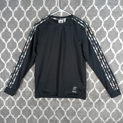 Adidas Originals Pablo Vittar Pride Jersey Men Size S Black Mesh Long Sleeve