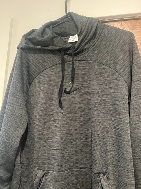 Nike Academy Dri-FIT Long-Sleeve Hooded Soccer Top Men's 2XL Black/Black gallery
