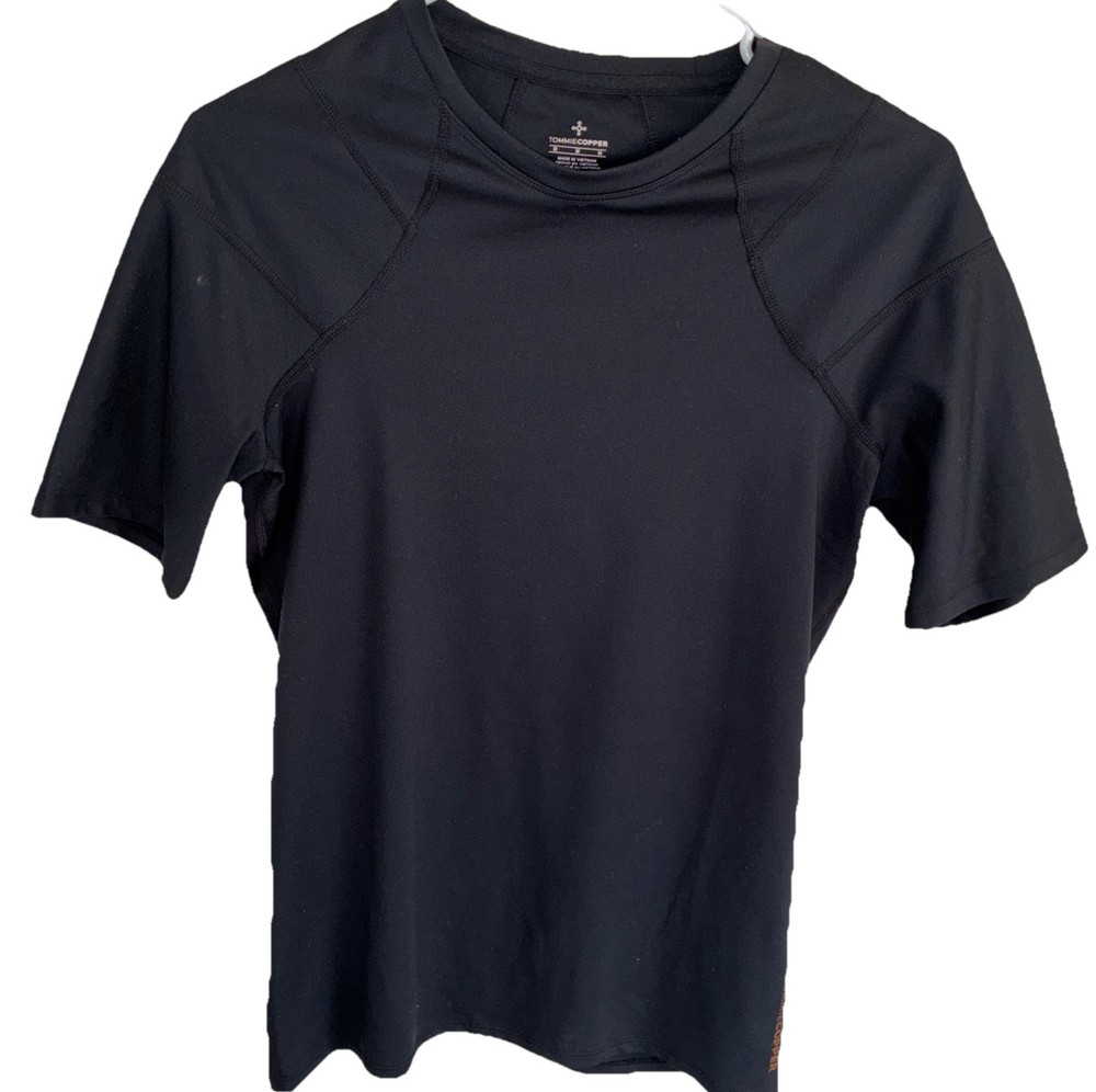 Tommie Copper Shirt Women’s Med Stretch Black Core Compression Performance