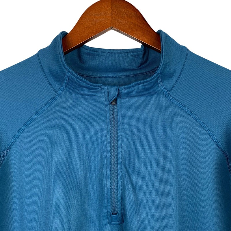 Rhone Session 1/4 Zip Pullover Shirt Teal Performance Long Sleeve Men's XXL 2XL gallery