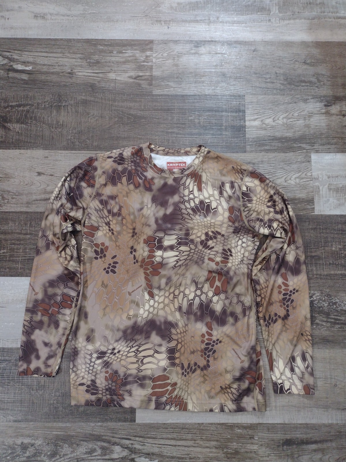 kryptek battlefield to back country men's shirt pullover medium gallery