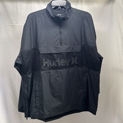 Hurley Siege Anorak Jacket Men’s Large Long Sleeve 1/4 Zip Front Pocket