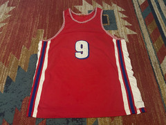 Vecta 2XL Vintage replica inspired basketball jersey tank top knit multi color