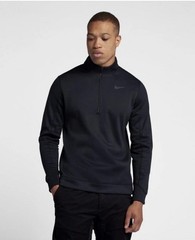 Nike Pullover Men’s Golf Therma 1/4 Zip Golfer 932350-010 Black NEW WITH TAGS