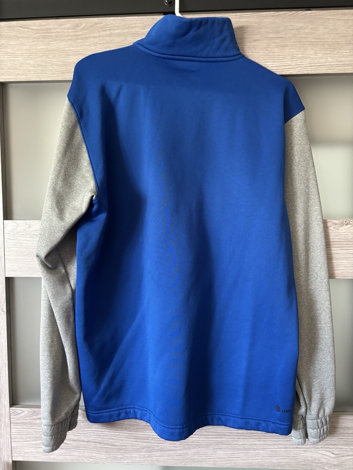 Adidas Large Two Tone Quarter Zip Pullover Long Sleeve gallery