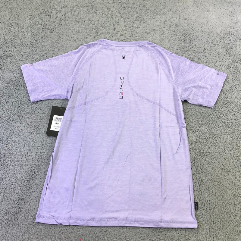 Spyder Swim Rash Guard Shirt Mens Small Surf Heather Purple UPF 30 Hiking gallery