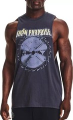 Under Armour UA Men’s Project Rock Iron Paradise Blade Tank Top Size XL XLarge