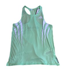 Adidas Adizero NYC New York Pro Elite Running Singlet Lime Green Men’s M JY6999
