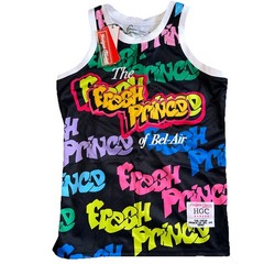 NEW MENS HEADGEAR CLASSICS FRESH PRINCE OF BEL AIR BASKETBALL JERSEY TANK M