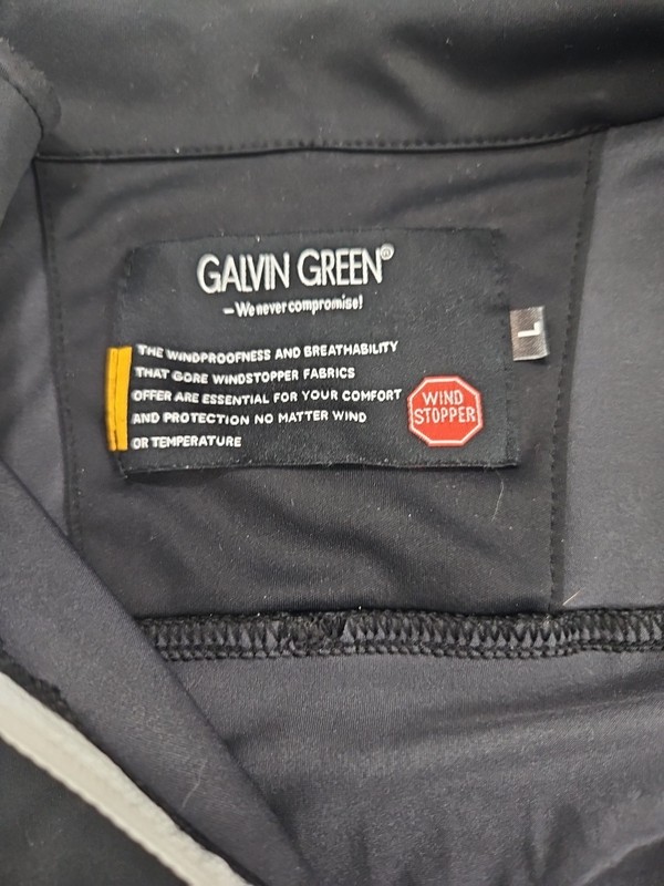 GALVIN GREEN Testpilot Gore Windstopper Golf 1/4 Zip Pullover L gallery