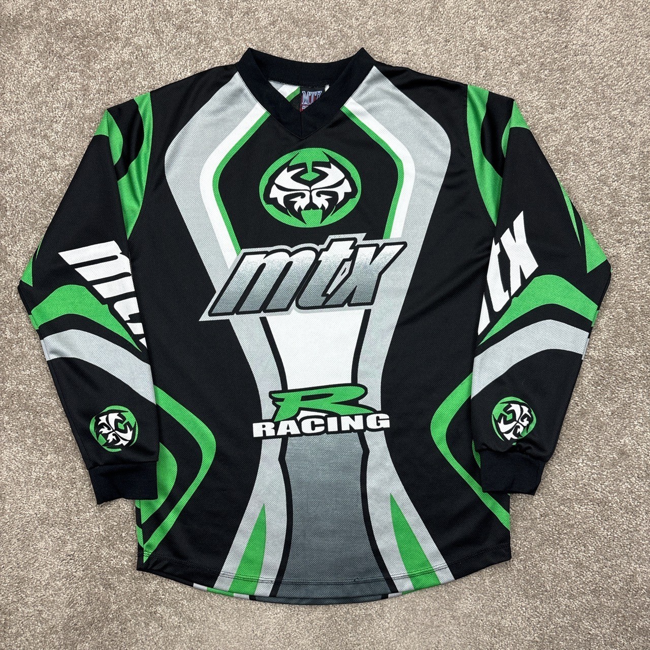 Vintage Y2K MTX Motocross Racing Jersey Large gallery