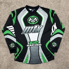 Vintage Y2K MTX Motocross Racing Jersey Large