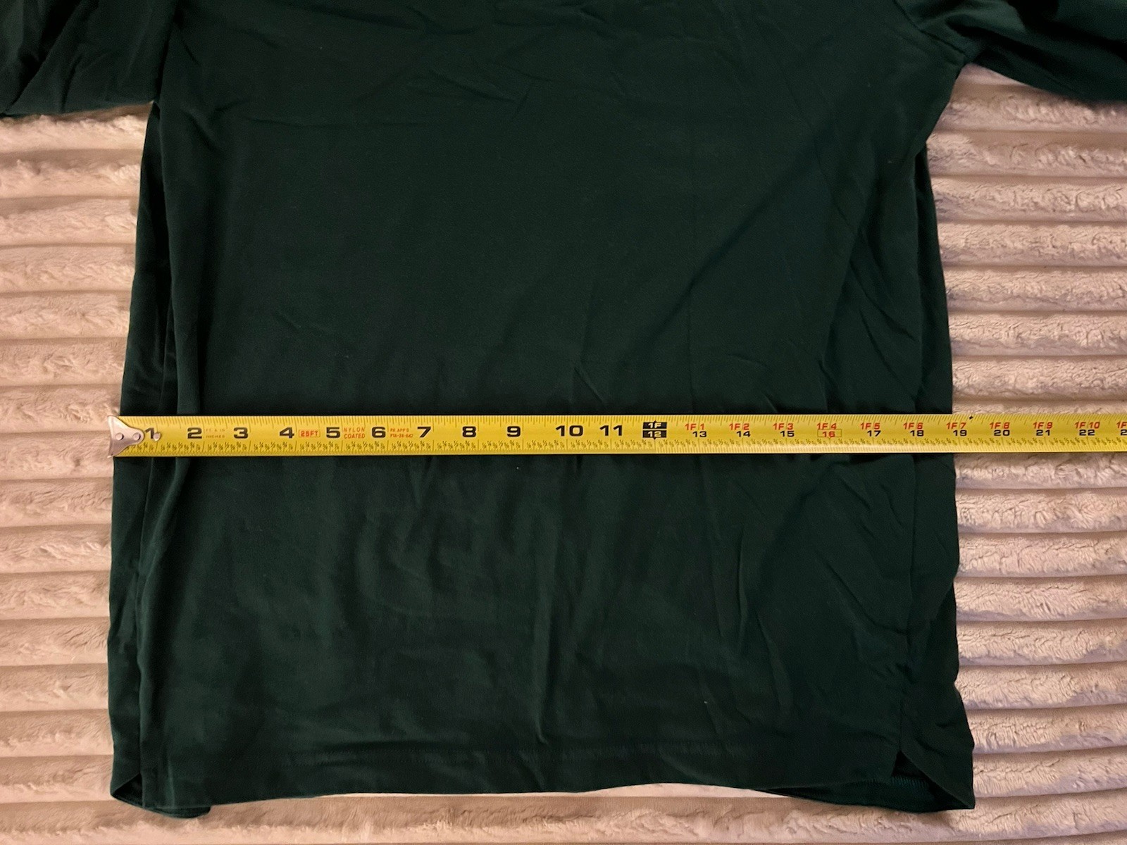 Tek Gear Essentials Men’s Long Sleeve Performance Shirt Green Size Medium gallery