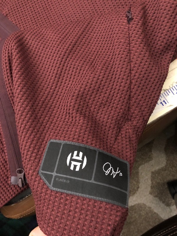 mwt Adidas Harden Sleeveless Jacket Vest Burgundy Black CF1092 Men’s M MEDIUM gallery