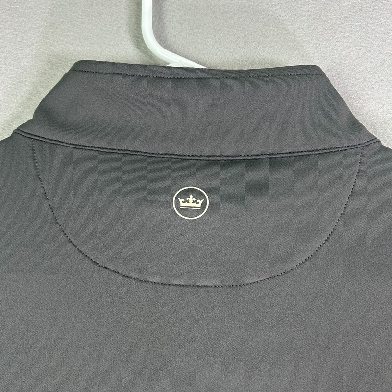Peter Millar Galway Stretch Loop 1/4 Zip Vest Men's 2XL Grey Performance Stretch gallery