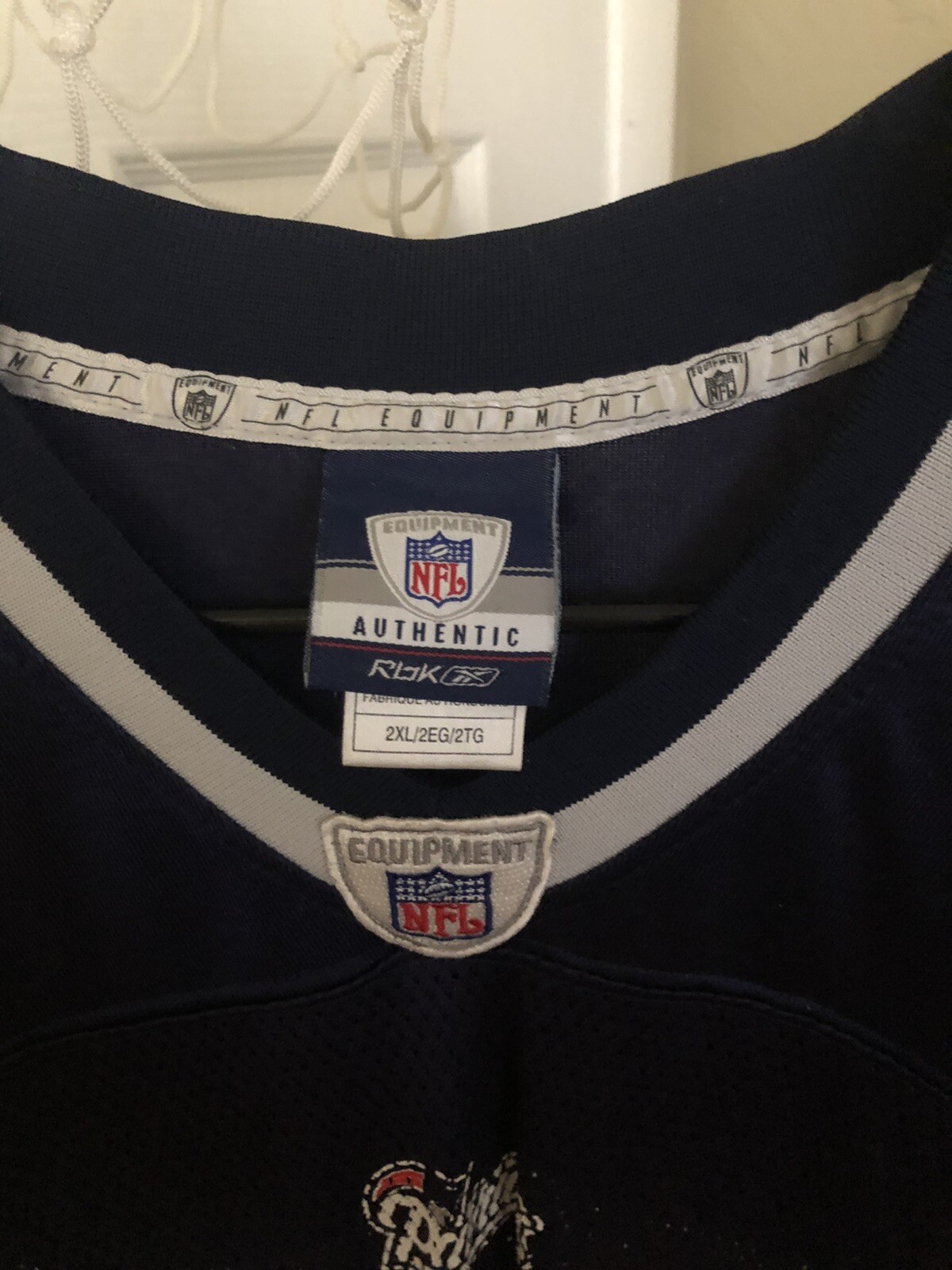 “PATRIOTS” VINTAGE, TOM BRADY FOOTBALL JERSEY, REEBOK, XXL gallery
