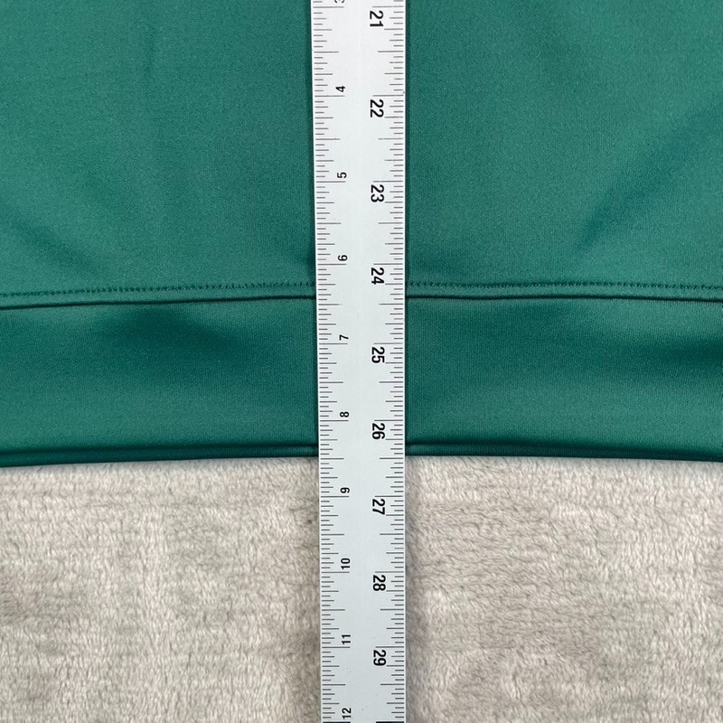 Johnnie-O Diaz Performance 1/4 Golf Pullover Men Medium Green Corp Logo NWOT gallery