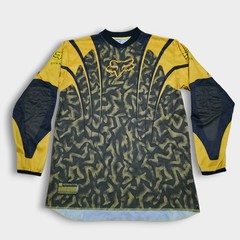 Vintage Fox Racing Long Sleeve Shirt BMX Jersey Biker Strafer Men’s Medium Y2K