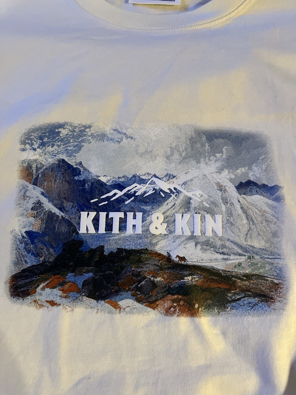 Size M - Kith and Kin Snow Mountain White Cream Long Sleeve 📦FAST SHIPPING📦 gallery