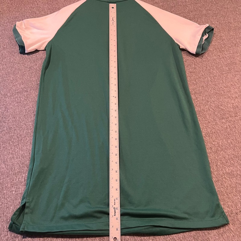 Adidas Originals Essentials Men's Medium Collegiate Green 3-Stripes T-Shirt gallery