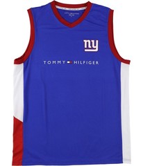 Tommy Hilfiger Mens NY Giants Tank Top, Blue, Medium