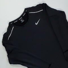 Nike Therma Sphere Element 3.0 Mens L Black Long Sleeved Running Top BV4707-010
