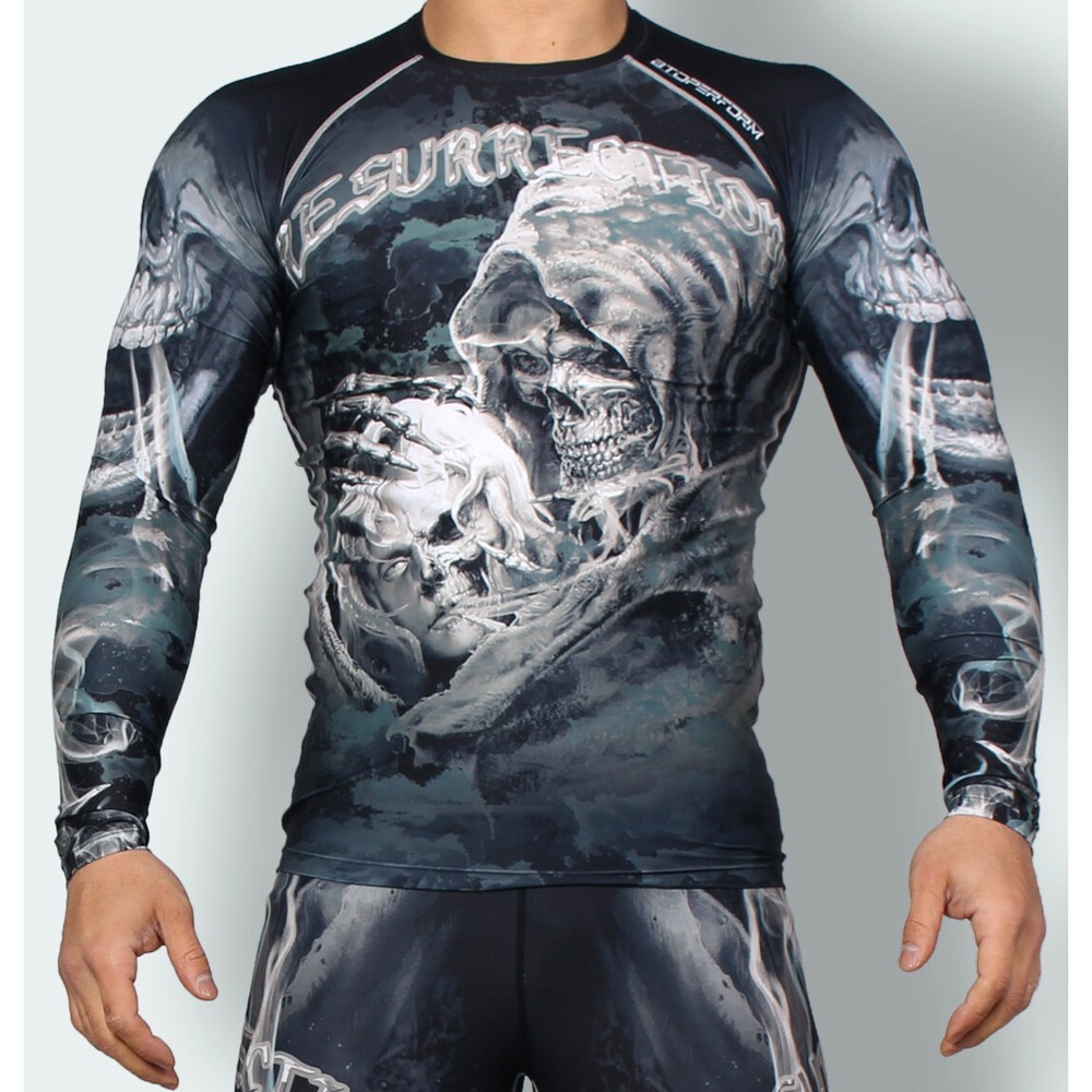 [FX-109] BTOPERFORM Compression Shirt Skin Tight Base layer Rash guard MMA Gym