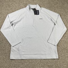 NWT Travis Mathew x Desert Mountain Performance Waffle 1/4 Zip Mens Size XL Golf