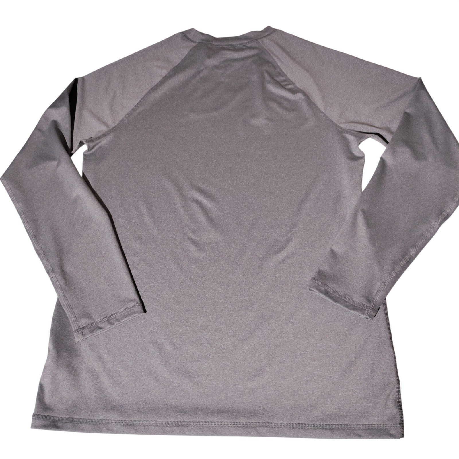 Goodfellow & Co Mens Heather Gray Quick Dry UPF 50+ Long Sleeve Shirt M Raglan gallery