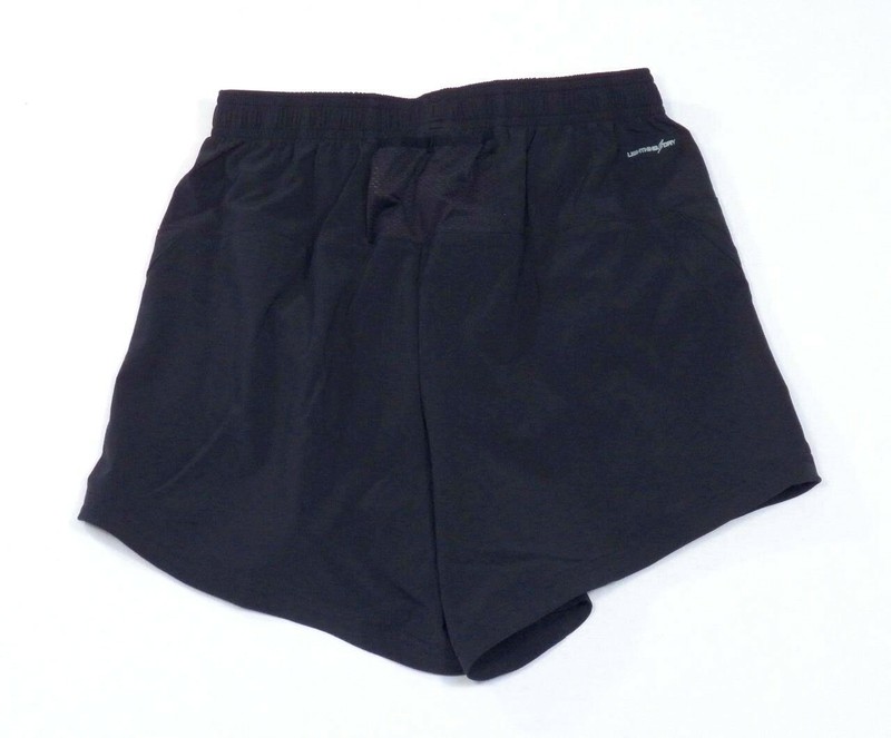 New Balance Lightning Dry Semi Fitted Lined Black Running Shorts Men's NWT gallery