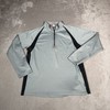 Alo Yoga Shirt Mens Extra Large Gray 1/4 Zip Long Sleeve Athletic Coolfit gallery