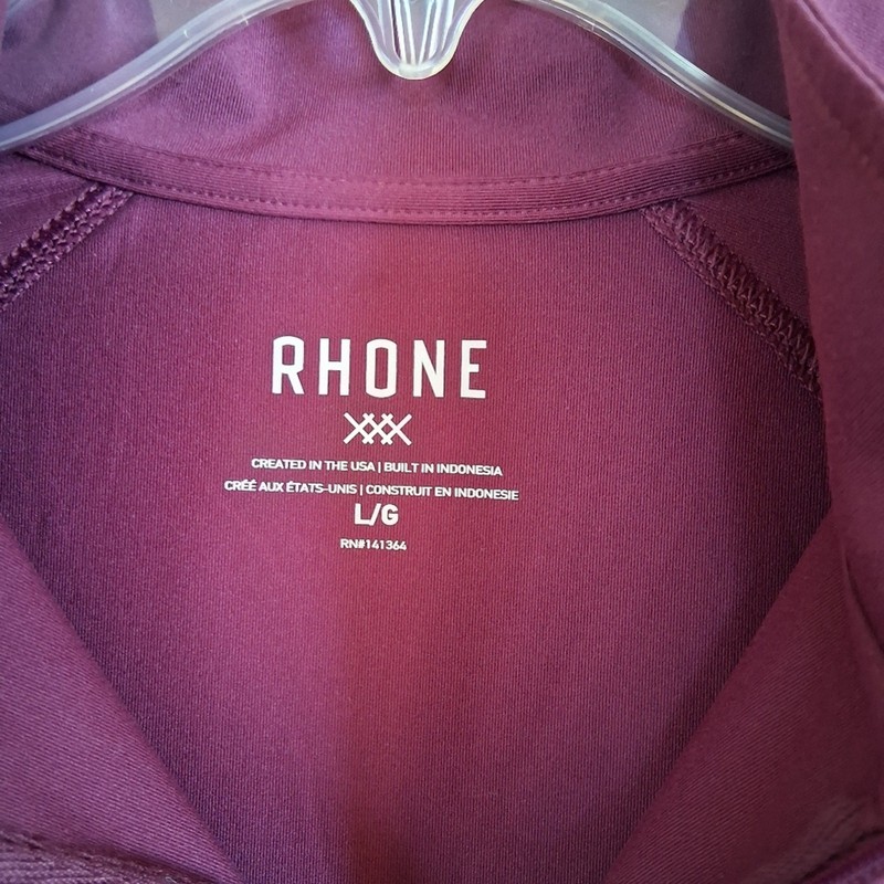 Rhone Session 1/2 Zip Pullover Size Large gallery