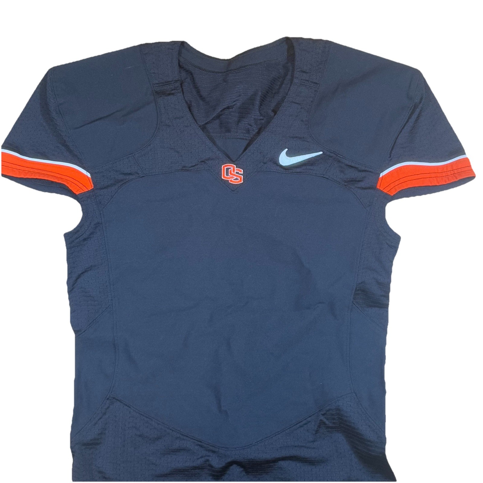 Nike Oregon State Beavers Team QB Issue Game Cut Football Jersey 40 USA Made gallery